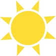 Piktogramm Sonne
