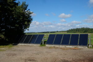 Solarthermie Anlage der Kirchengemeinde Lütau